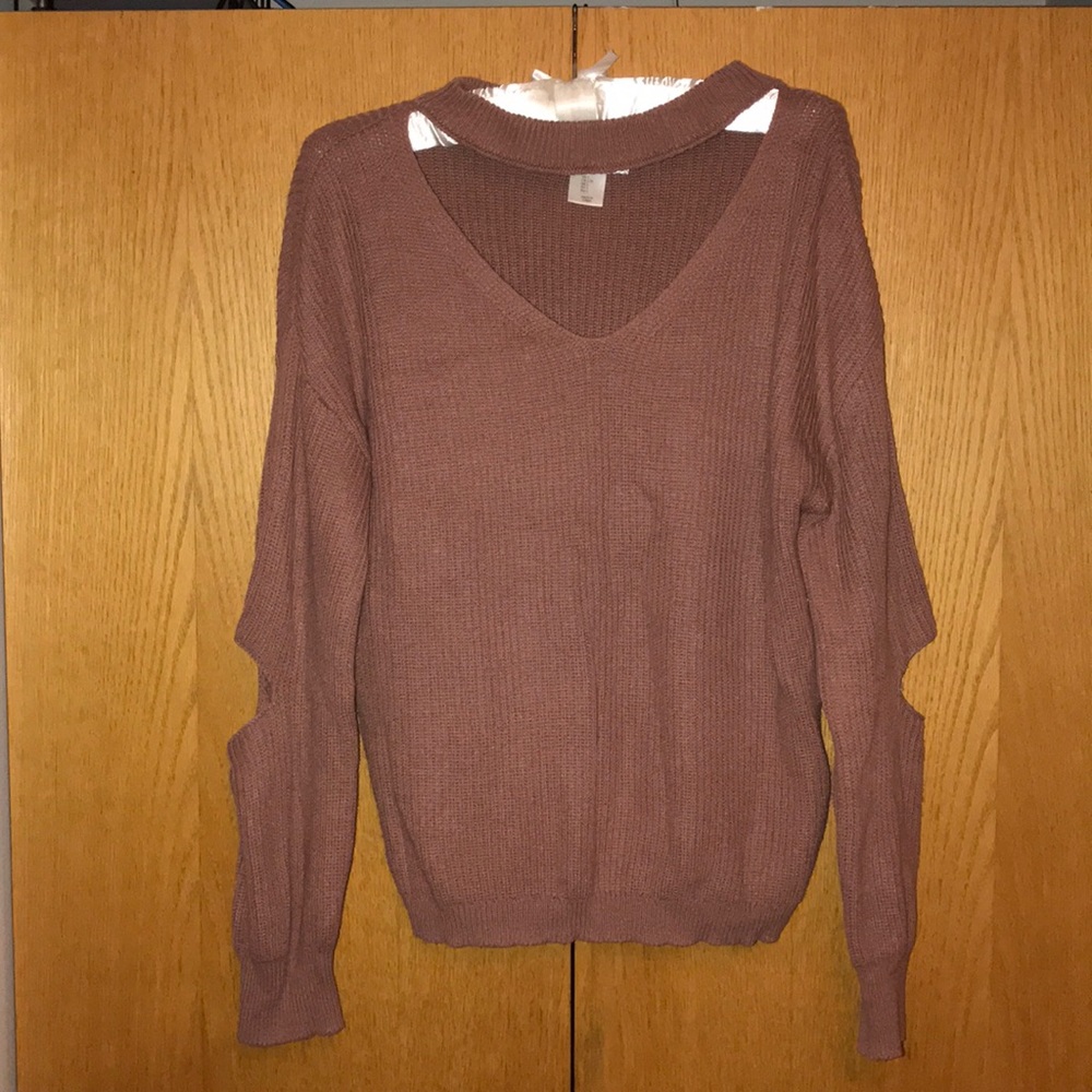 Gently Used Cut Out Sweater